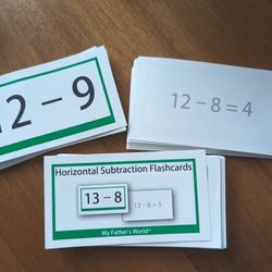 Addition & Subtraction Flashcards