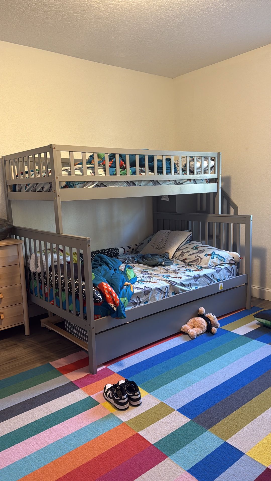 Hazzard Twin Over Full Bunker Bed