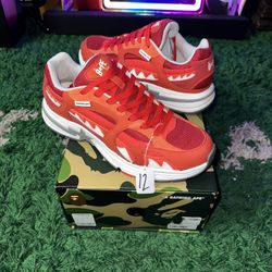 Bape Runner Red 