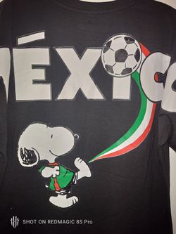 Mexico Snoopy World cup shirt with patch