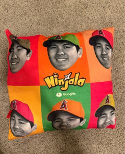 Shohei Ohtani pillow Angels