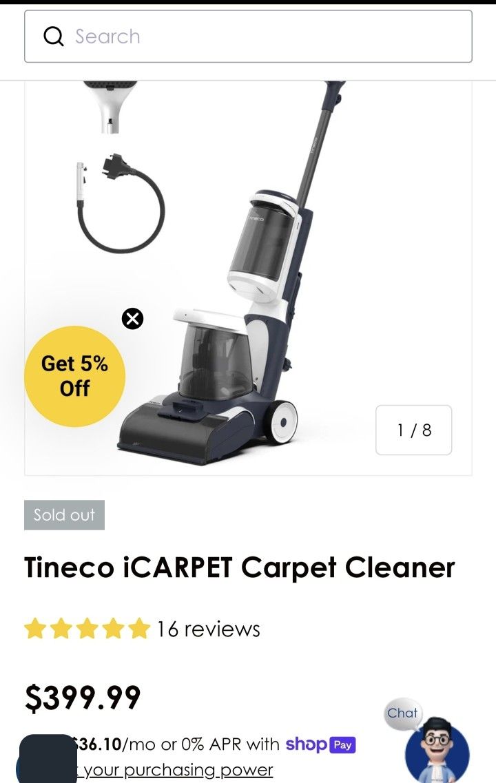 Brand New Carpet Cleaner