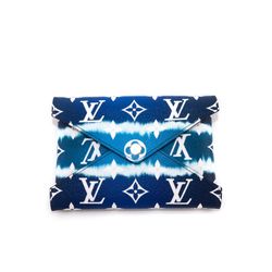 Louis Vuitton 2020 escale pattern kirigami pochette mm 4.5”x6.5”x0.5