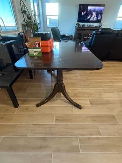 Table and 6 chairs