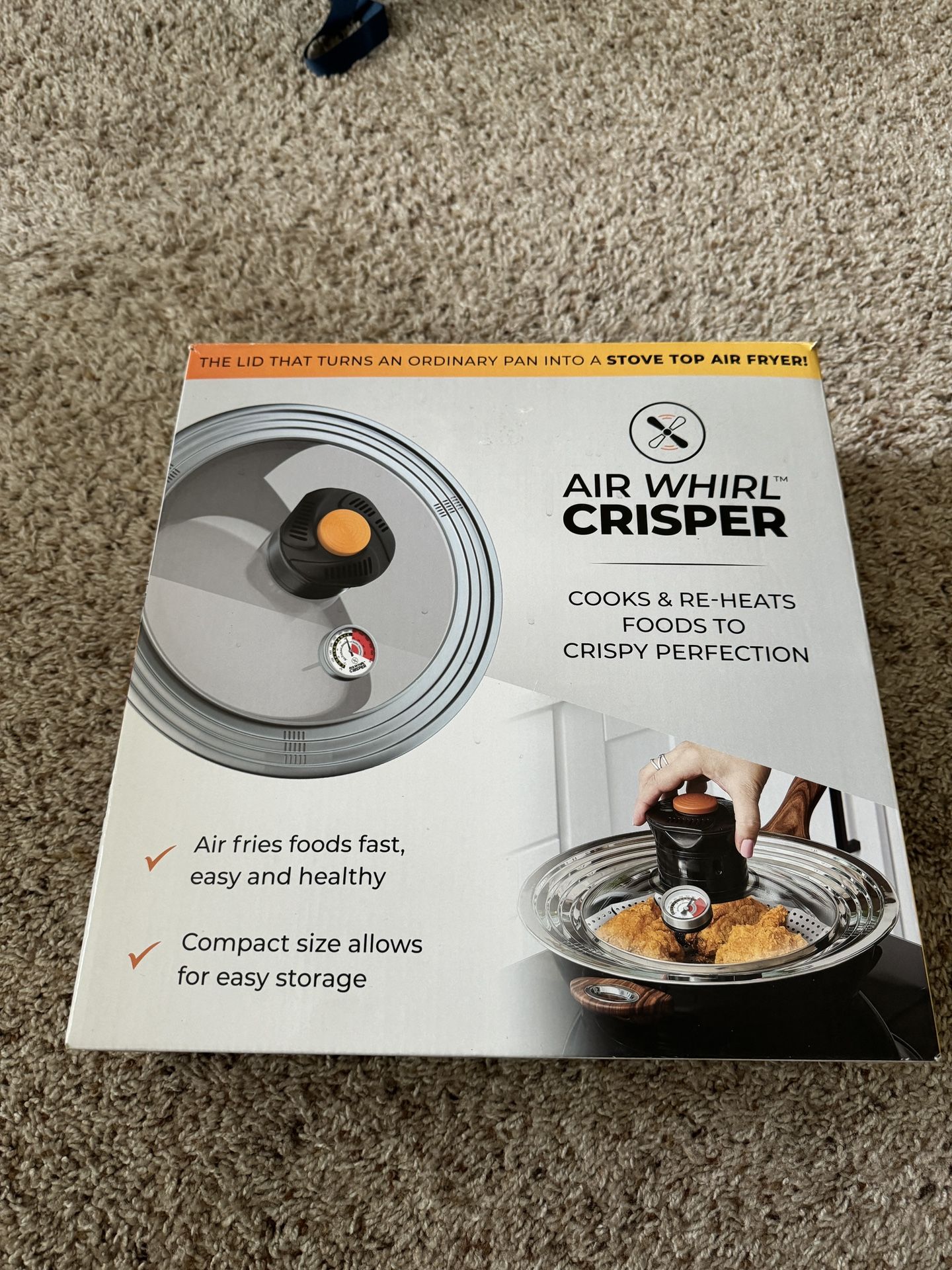Air Whirl Crisper Air Fryer Lid