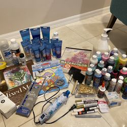 Giant Lot of Art Supplies