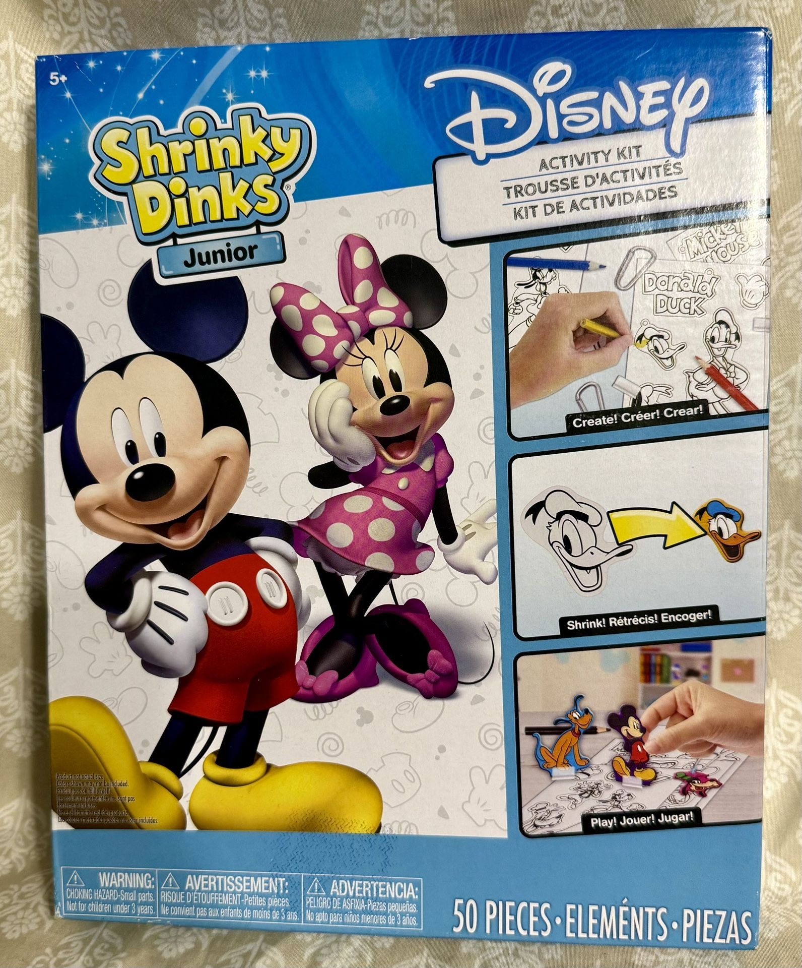 Mickey Mouse Shrinky Dink