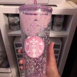 New Floating Hearts Starbucks Cup