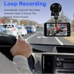 Dash camera w/ rear view camera. New