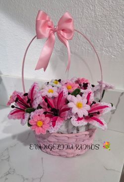 Flores de limpiapipas
