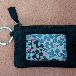 Vera Bradley Women's Cotton Zip ID Case Wallet 