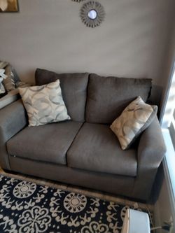 Gray sofa