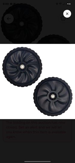 Lawnmower wheels