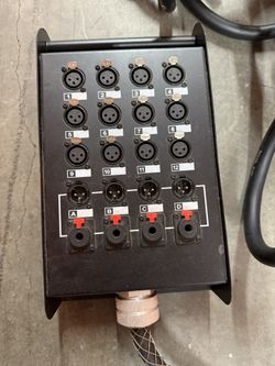 Seismic Audio 12x4x50 Audio Snake 