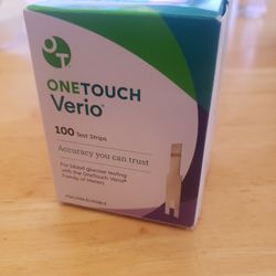 One Touch Verio Strips