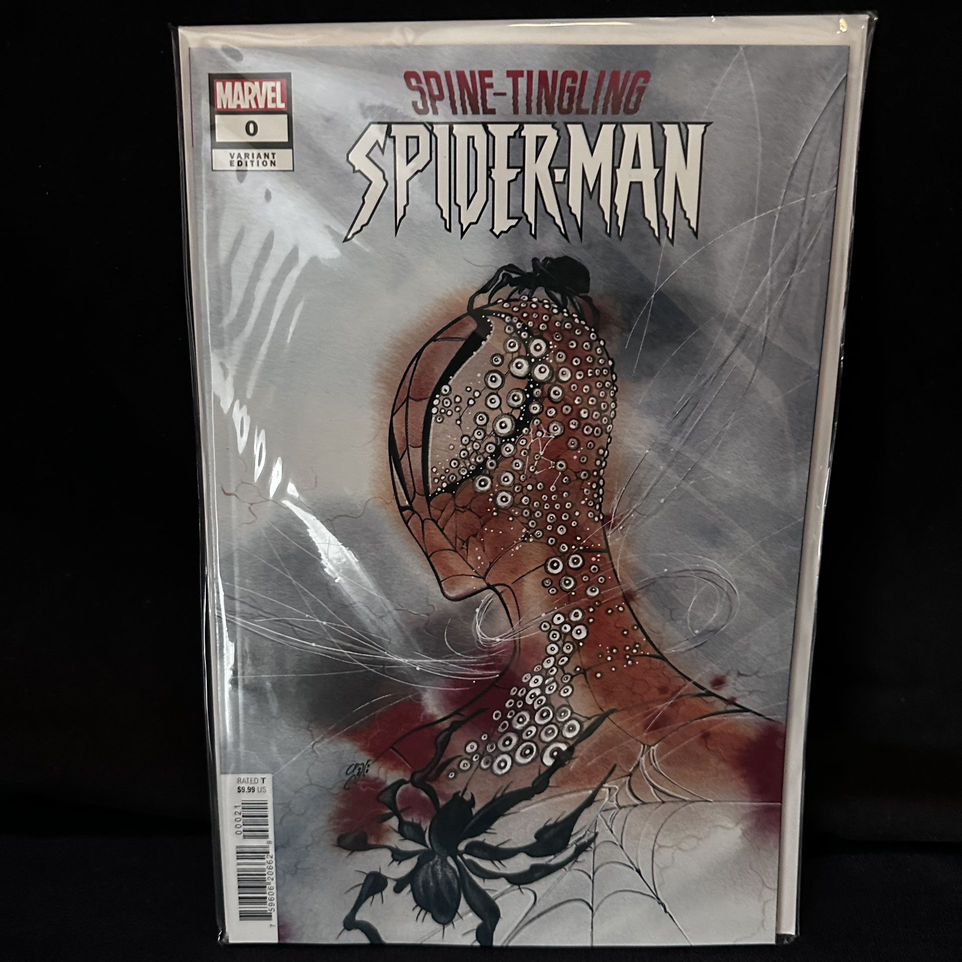 Spine Tingling Spider-Man Issue #0 Peach Mamoko Variant 