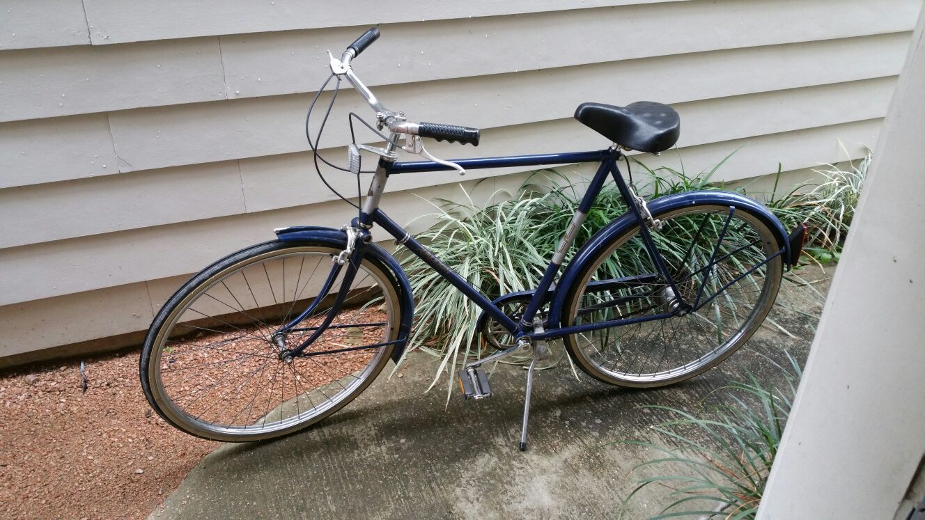 Vintage Raleigh 3 Speed Bike