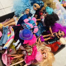 Lol Dolls, Barbies & accessories 