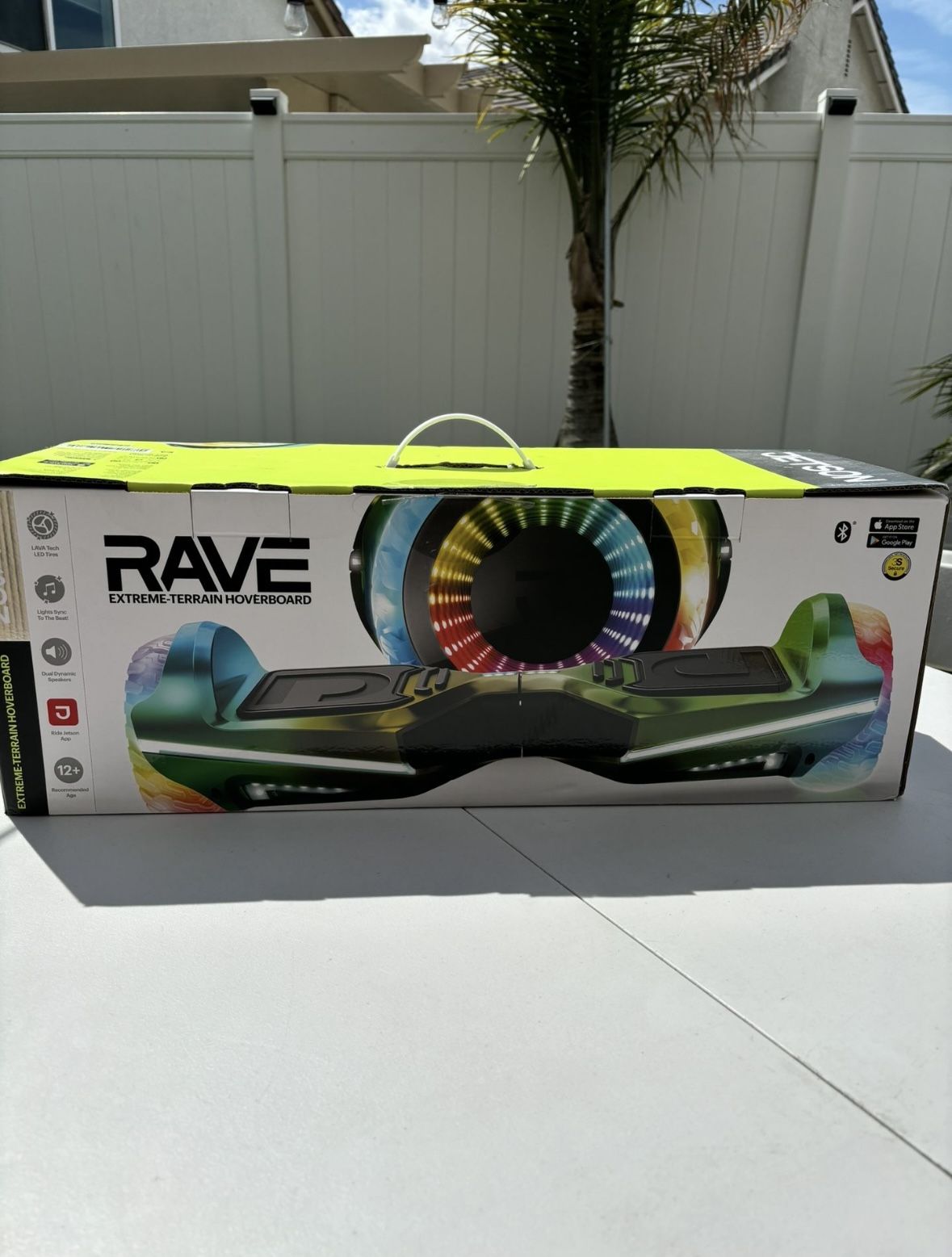 New Rave Hoover Board