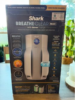 Shark BreatheClear MAX Air Purifier with NeverChange HEPA Filter