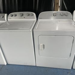Whirlpool Set Washer And Dryer / 🔌Comes with 2 month warranty 📆LOCATED AT:📍📍 5200 E 10TH AVENUE TAMPA FL 33619PHONE 📲 813~473~0570