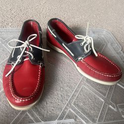 Skippers Boat Shoe Leather Made in Spain READ!