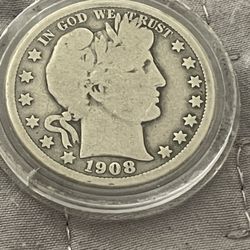 1908 Half Dollar 