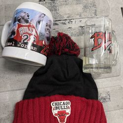 Michael Jordan Memorabilia Mugs & Beanie