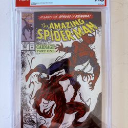 Amazing Spider-Man #361 1st Full Appearance of Carnage 1992. PSA 9.8 Just Graded 2/26