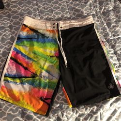 Body Glove Water Shorts Size 33