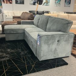 Huge Summer season sale now stunning sleeper sectional sofa 45% OFF (WE DELIVER)