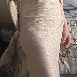 Gold Night  Dress 