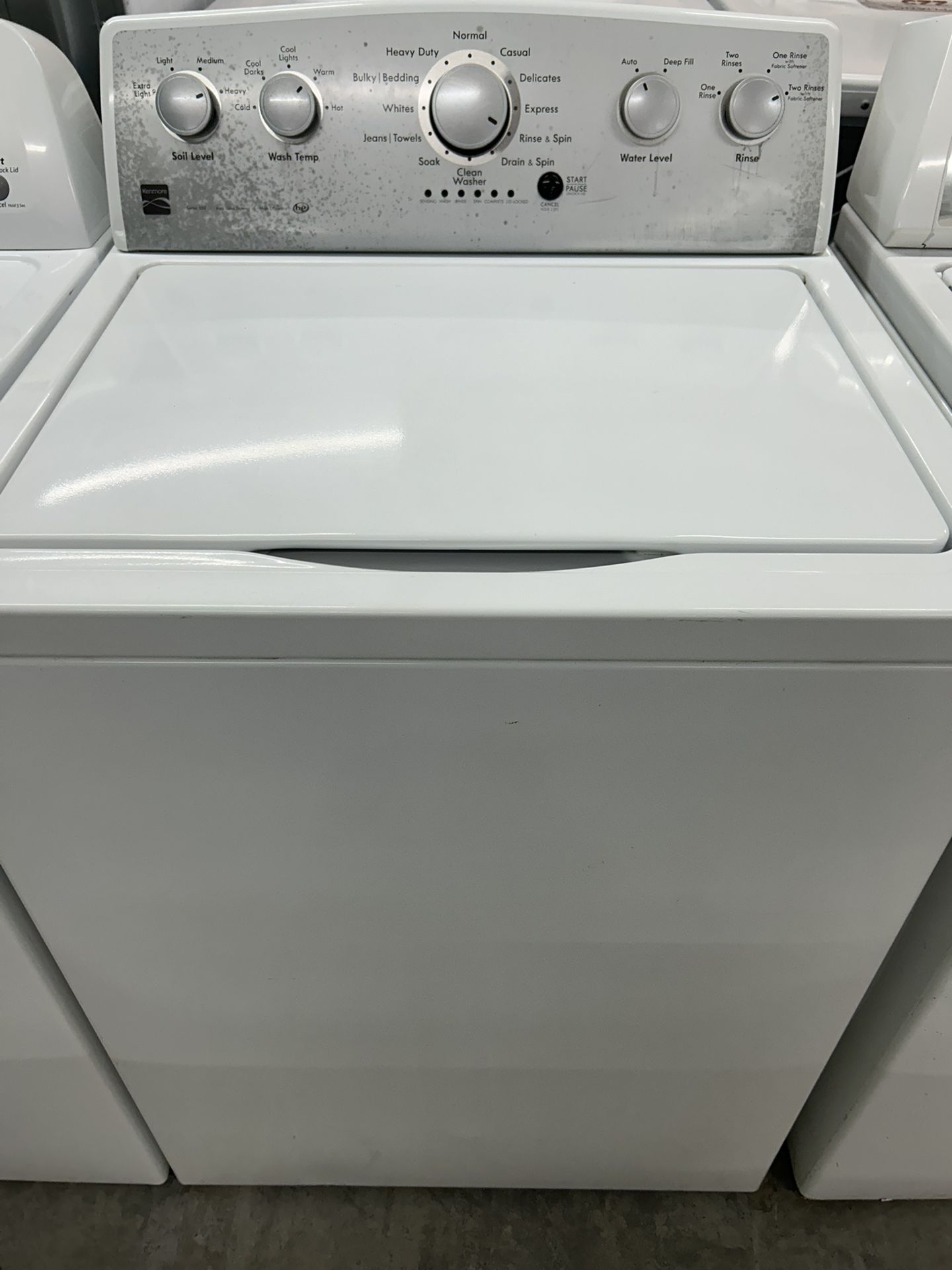 Kenmore Washer With Stainless Tub
