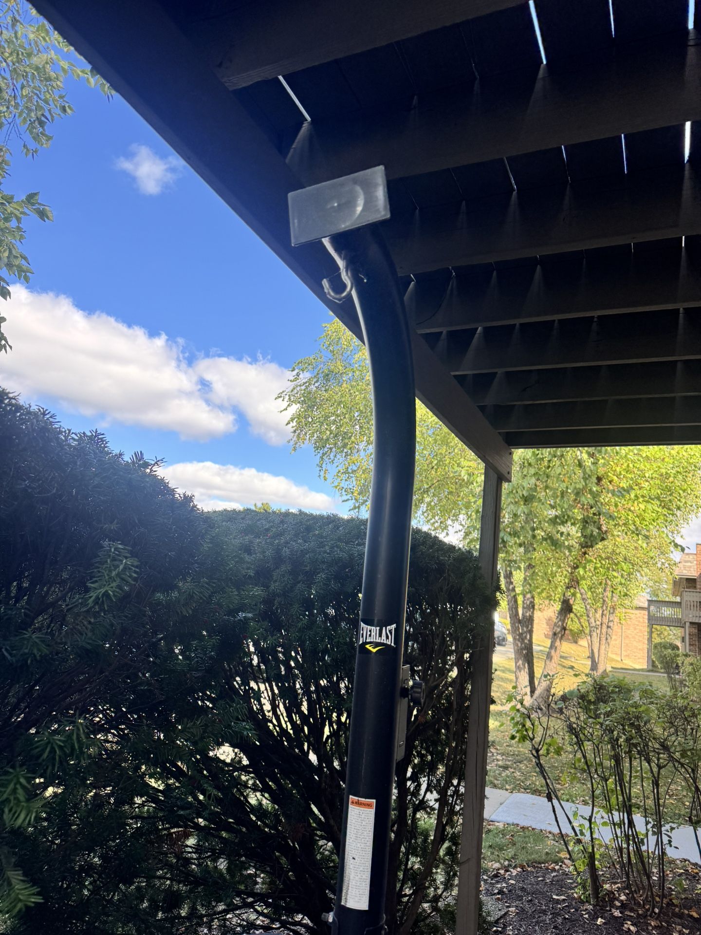 Punching back with bag stand