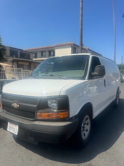 2013 Chevrolet Express Cargo Van White