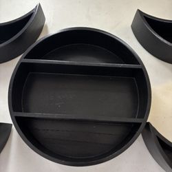 Brand New Black Shelves 