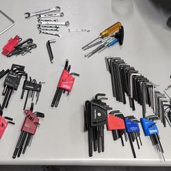 Allen Hex Key Bundle Tool Lot