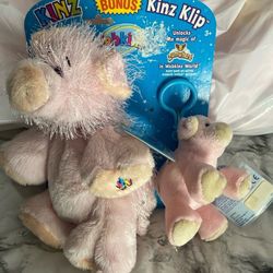 Brand New GANZ Webkinz Pig HM002 with Kinz Klip