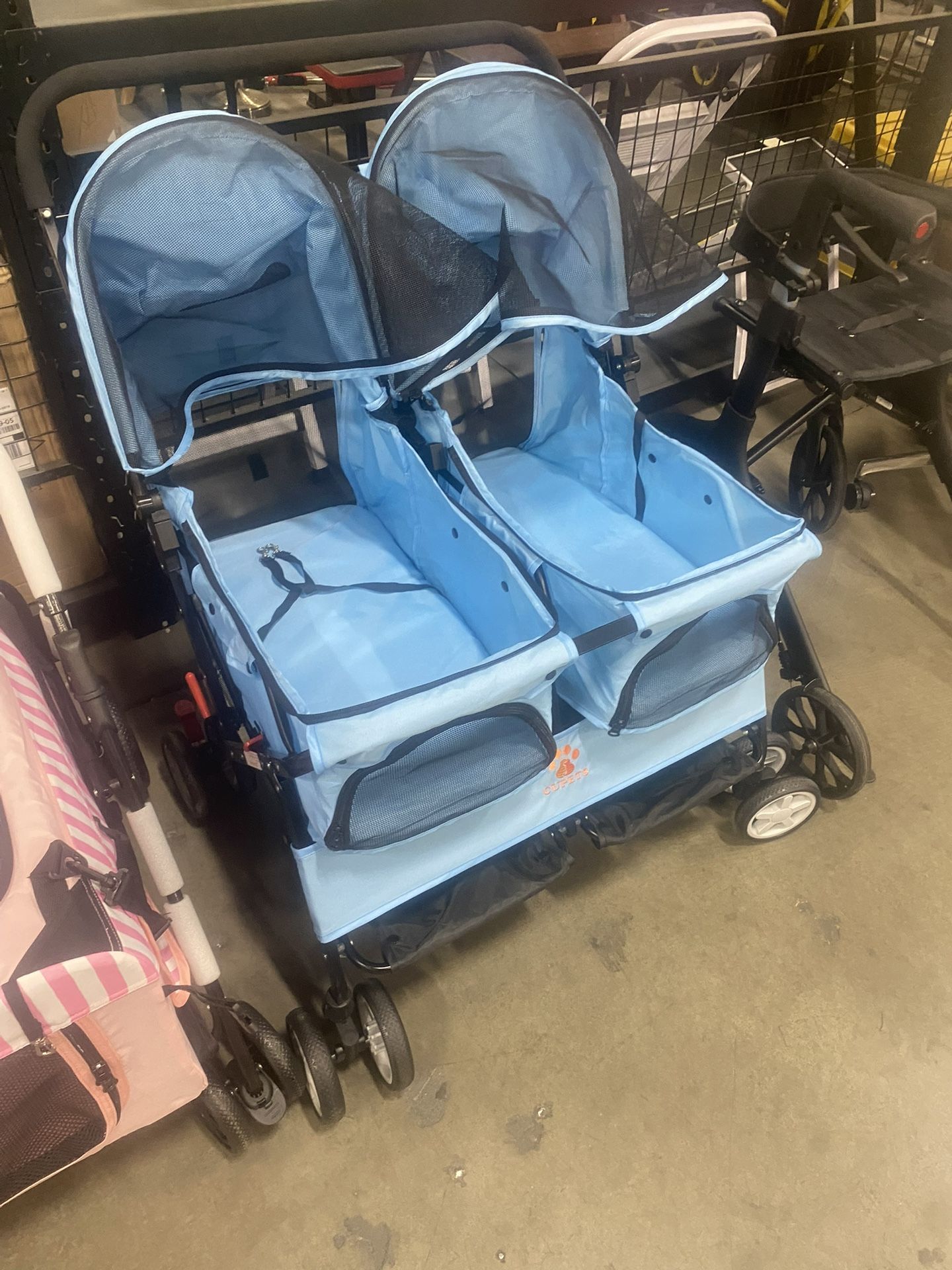 Brand New Double Luxury Animal Stroller For $90