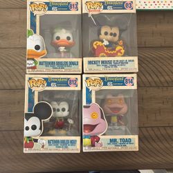 Funko Pop Disney land 65th anniversary bundle 