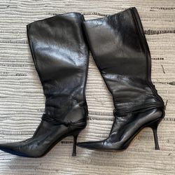 Authentic Jimmy Choo Leather Boots