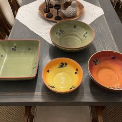 Extra Large Tuscan Serving Set
