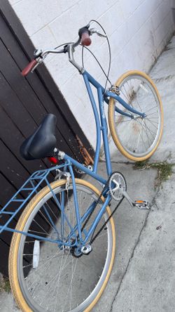 Women’s Aluminum Blue  Pure City Retro Vintage look , speed bike