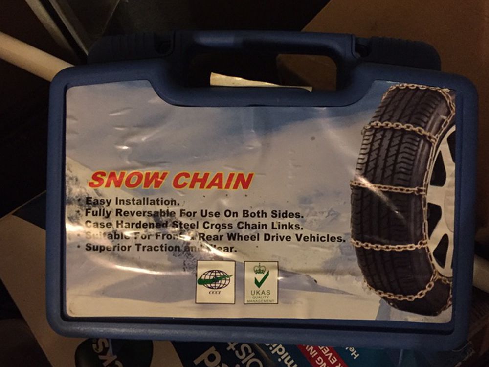 Snow Chains Never Used