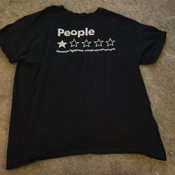 Two Graphic Tees- Size Large