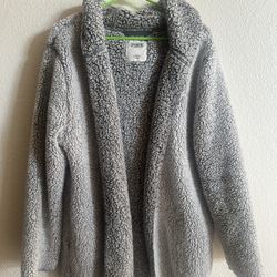 Victoria’s Secret PINK Sherpa Cardigan, Hoodie Jacket M/L 