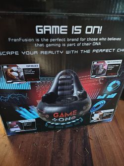Inflatable gaming chair