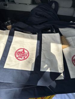 Trader Joe’s Large Canvas Tote Bag