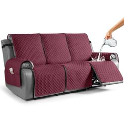 TAOCOCO 100% Waterproof Recliner Sofa Cover-Non Slip