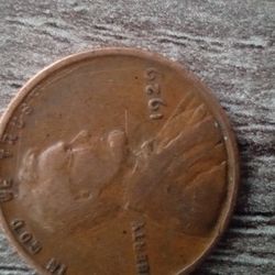 Wheat Penny 1929 Without Mint Stamp 